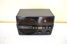 Load image into Gallery viewer, Bluetooth Ready To Go - Nero Black 1952 Emerson Model 652 AM Vacuum Tube Radio Sounds Great! Excellent Condition!