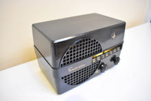 Charger l&#39;image dans la galerie, Jet Black 1950 Emerson Model 652 AM Vacuum Tube Radio Sounds Great! Excellent Condition!