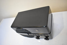 Charger l&#39;image dans la galerie, Jet Black 1950 Emerson Model 652 AM Vacuum Tube Radio Sounds Great! Excellent Condition!