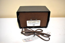 Charger l&#39;image dans la galerie, Jet Black 1950 Emerson Model 652 AM Vacuum Tube Radio Sounds Great! Excellent Condition!