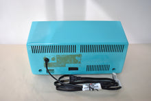 Charger l'image dans la galerie, Azure Blue 1956 Emerson Model 883 Vacuum Tube AM Radio Beauty! Rare Color and Model!