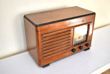 Load image into Gallery viewer, Artisan Crafted Wood 1941 Emerson Model EG-355 Vacuum Tube AM Shortwave Radio Sounds Great! Excellent Condition!