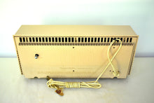 Charger l'image dans la galerie, Beige Pink 1963 Emerson Model G-1710 AM FM Vacuum Tube Alarm Clock Radio Sounds Great! Nice Color!