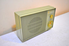 Load image into Gallery viewer, Bluetooth Ready To Go - Eldorado Avocado 1961 Emerson Model G-1701 AM Vacuum Tube Radio Little Blaster! Excellent Condition!