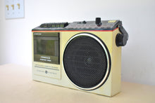 Load image into Gallery viewer, GenX 80s Retro General Electric GE Model 3-5244A AM FM Cassette Stereo Mini Boombox Radio! Sounds Great Excellent Condition!