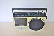 Load image into Gallery viewer, GenX 80s Retro General Electric GE Model 3-5244A AM FM Cassette Stereo Mini Boombox Radio! Sounds Great Excellent Condition!