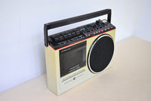 Load image into Gallery viewer, GenX 80s Retro General Electric GE Model 3-5244A AM FM Cassette Stereo Mini Boombox Radio! Sounds Great Excellent Condition!