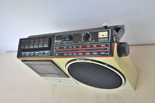 Load image into Gallery viewer, GenX 80s Retro General Electric GE Model 3-5244A AM FM Cassette Stereo Mini Boombox Radio! Sounds Great Excellent Condition!