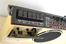 Load image into Gallery viewer, GenX 80s Retro General Electric GE Model 3-5244A AM FM Cassette Stereo Mini Boombox Radio! Sounds Great Excellent Condition!