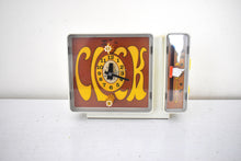 Load image into Gallery viewer, GROOVY 1969 General Electric C3300A AM Solid State Transistor Alarm Clock Radio It&#39;s Dynamite!