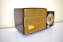 画像をギャラリービューアに読み込む, Burgundy Marble Swirly 1955 General Electric Model 475 AM Vacuum Tube Radio Real Charmer! Excellent Condition!