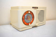 画像をギャラリービューアに読み込む, Grecian Ivory 1948 General Electric Model 62 AM Vacuum Tube Clock Radio Alarm Excellent Condition! Sounds Great!