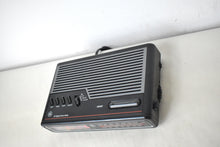 Load image into Gallery viewer, Matte Black 1980s General Electric Model 7-4614A AM FM Digital Alarm Clock Radio! Excellent Condition!