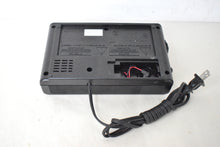 Load image into Gallery viewer, Matte Black 1980s General Electric Model 7-4614A AM FM Digital Alarm Clock Radio! Excellent Condition!