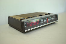 Load image into Gallery viewer, Wood Grain 1980s General Electric Model 7-4624B AM FM Digital Alarm Clock Radio! Excellent Condition!