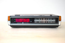 Load image into Gallery viewer, Wood Grain 1980s General Electric Model 7-4630C AM FM Digital Alarm Clock Radio! Excellent Condition!