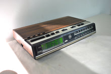 Load image into Gallery viewer, Wood Grain 1980s General Electric Model 7-4638B AM FM Digital Alarm Clock Radio! Excellent Condition!