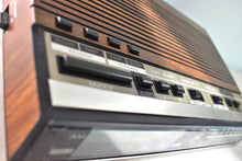 Load image into Gallery viewer, Wood Grain 1980s General Electric Model 7-4638B AM FM Digital Alarm Clock Radio! Excellent Condition!