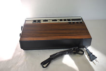 Load image into Gallery viewer, Wood Grain 1980s General Electric Model 7-4638B AM FM Digital Alarm Clock Radio! Excellent Condition!