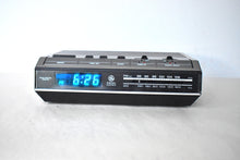Load image into Gallery viewer, Wood Grain 1980s General Electric Model 7-4942B AM FM Digital Alarm Clock Radio! Excellent Condition!
