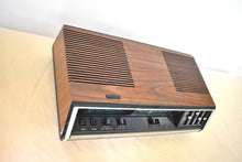 Load image into Gallery viewer, Wood Grain 1977 General Electric Model 7-4695A AM FM Digital Alarm Clock Radio! Excellent Condition!