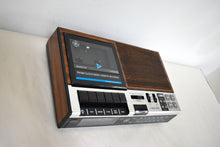 Load image into Gallery viewer, Wood Grain 1980s General Electric Model 7-4956B AM FM Digital Alarm Clock Radio! Excellent Condition!