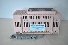 Load image into Gallery viewer, Princess Pink 1957 General Electric Model 913D Vacuum Tube AM Clock Radio Excellent Shape! Sounds Fantastic!