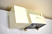 画像をギャラリービューアに読み込む, Alpine White 1959 General Electric Model 913D Vacuum Tube AM Clock Radio Excellent Shape! Sounds Fantastic!