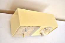画像をギャラリービューアに読み込む, Beige Ivory Vintage 1964 General Electric Model C-403B AM Vacuum Tube Clock Radio Sounds Great!
