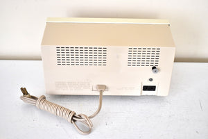 Honey Beige And Gold 1961 GE General Electric Model C-446A AM Vintage Radio Excellent Plus Condition Sounds Terrtific!