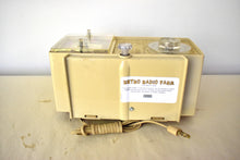 Load image into Gallery viewer, Honey Beige 1966 General Electric Model C-413C AM Vacuum Tube Clock Radio Sounds Great! Excellent Condition!
