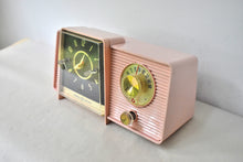 Charger l'image dans la galerie, Chiffon Pink 1959 GE General Electric Model C-406B AM Vintage Radio Sounds Terrific Excellent Condition!