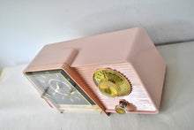 Charger l'image dans la galerie, Chiffon Pink 1959 GE General Electric Model C-406B AM Vintage Radio Sounds Terrific Excellent Condition!