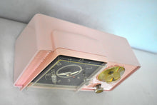 Charger l'image dans la galerie, Chiffon Pink 1959 GE General Electric Model C-406B AM Vintage Radio Sounds Terrific Excellent Condition!