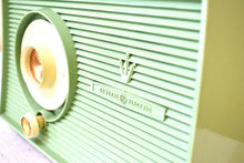 Load image into Gallery viewer, Bluetooth Ready To Go - Mint Green 1959 General Electric GE Model T-103A AM Vacuum Tube Radio Sounds Wonderful! Excellent Condition! (Copy)