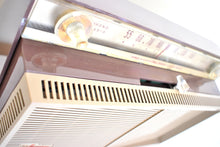 画像をギャラリービューアに読み込む, Sahara Tan 1958 General Electric Model T-116A Vacuum Tube AM Clock Radio Dual Speaker Excellent Condition!