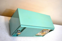 Load image into Gallery viewer, Bluetooth Ready To Go - Turquoise 1959 General Electric Model T-127A AM Vacuum Tube Radio Excellent Condition Great Receiver!