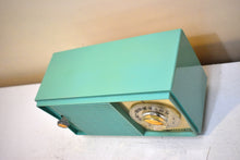 Load image into Gallery viewer, Bluetooth Ready To Go - Turquoise 1959 General Electric Model T-127A AM Vacuum Tube Radio Excellent Condition Great Receiver!
