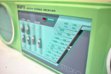 画像をギャラリービューアに読み込む, Neon Green GPX Model A275R AM FM Mini Boombox Radio! Sounds Great Excellent Condition!