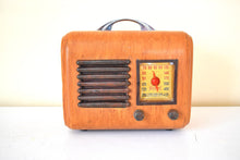 Load image into Gallery viewer, Artisan Crafted Wood 1947 General Television Model 2A5 AM Vacuum Tube Radio Totally Restored and Sounds Wonderful!