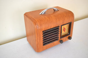 Artisan Crafted Wood 1947 General Television Model 2A5 AM Vacuum Tube Radio Totally Restored and Sounds Wonderful!