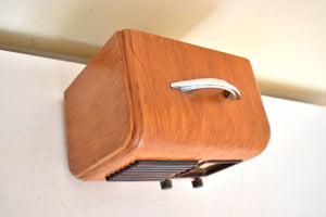 Artisan Crafted Wood 1947 General Television Model 2A5 AM Vacuum Tube Radio Totally Restored and Sounds Wonderful!