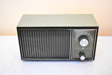 Load image into Gallery viewer, Bluetooth Ready To Go - Pea Green 1968 General Electric Model Unknown Solid State Transistor Radio! Excellent Condition and Sounding!