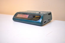 Load image into Gallery viewer, Forest Green Gran Prix Model D509-DK AM FM Digital Alarm Clock Radio! Excellent Condition!