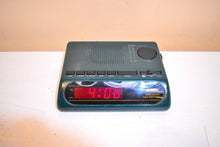 Load image into Gallery viewer, Forest Green Gran Prix Model D509-DK AM FM Digital Alarm Clock Radio! Excellent Condition!
