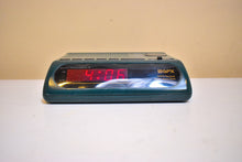 Load image into Gallery viewer, Forest Green Gran Prix Model D509-DK AM FM Digital Alarm Clock Radio! Excellent Condition!