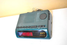 Load image into Gallery viewer, Forest Green Gran Prix Model D509-DK AM FM Digital Alarm Clock Radio! Excellent Condition!