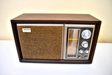 Load image into Gallery viewer, Bluetooth Ready To Go - 1975-1977 Sony Model ICF-9550W AM/FM Solid State Transistor Radio Sounds Fantastic! Sony Only!