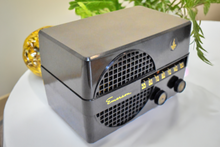画像をギャラリービューアに読み込む, Nero Black 1950 Emerson Model 65B2 AM Vacuum Tube Radio Sounds Great! Excellent Condition!