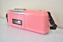 画像をギャラリービューアに読み込む, Go-Go's Pink 80s Lennox Model CT-72 AM FM Cassette Mini Boombox Radio! Sounds Great Excellent Condition! Original Box!